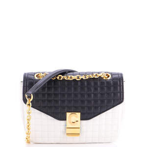 Celine C Bag Quilted Leather Medium #238769C12B